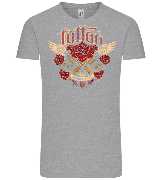 Subculture Tattoo Design - Comfort Unisex T-Shirt_ORION GREY_front