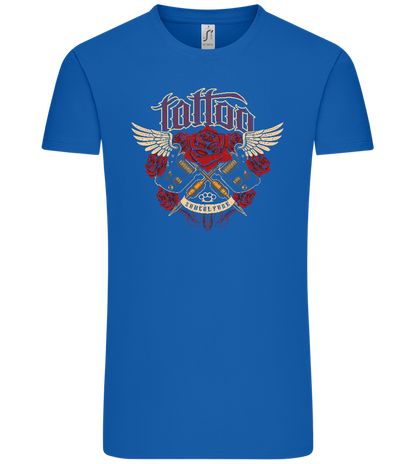 Subculture Tattoo Design - Comfort Unisex T-Shirt_ROYAL_front