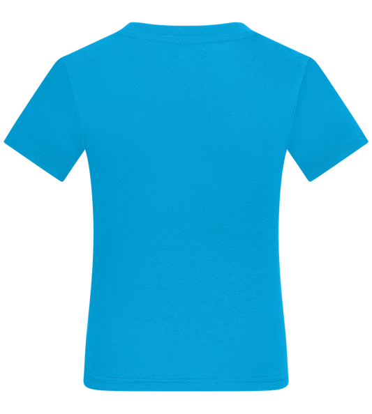 Love It Design - Comfort kids fitted t-shirt_TURQUOISE_back