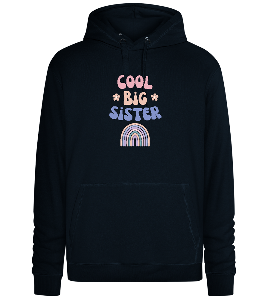 Cool Big Sister Design - Premium unisex hoodie_BLACK_front