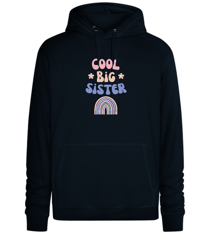 Cool Big Sister Design - Premium unisex hoodie_BLACK_front