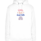 Cool Big Sister Design - Premium unisex hoodie_WHITE_front