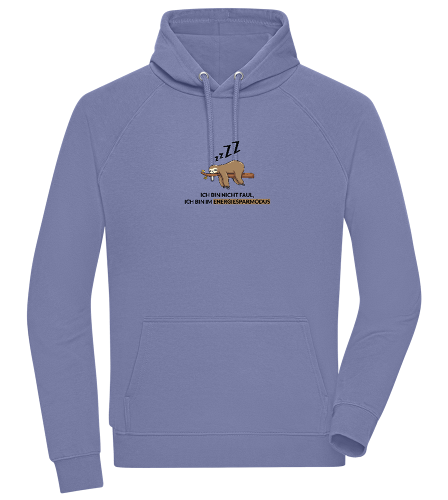 Energy Saving Mode Design - Comfort unisex hoodie_BLUE_front