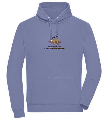 Energy Saving Mode Design - Comfort unisex hoodie_BLUE_front