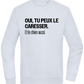 Tu Peux le Caresser Design - Comfort Essential Unisex Sweater_CREAMY BLUE_front