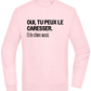 Tu Peux le Caresser Design - Comfort Essential Unisex Sweater_LIGHT PEACH ROSE_front