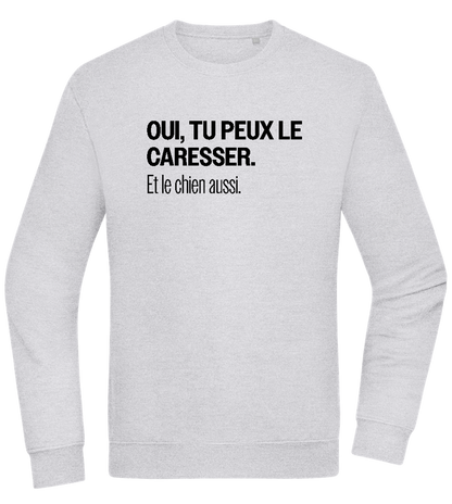 Tu Peux le Caresser Design - Comfort Essential Unisex Sweater_ORION GREY II_front