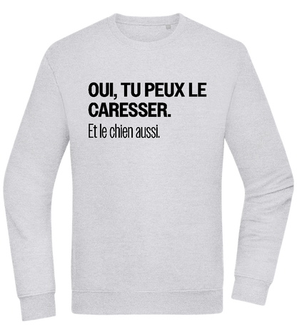 Tu Peux le Caresser Design - Comfort Essential Unisex Sweater_ORION GREY II_front