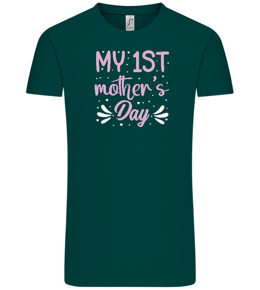 My 1st Mother's Day Design - Comfort Unisex T-Shirt_GREEN EMPIRE_front