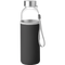 Glass Water Bottle_BLACK_front