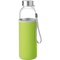 Glass Water Bottle_LIME_front
