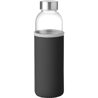 Glass Water Bottle_BLACK_DETAILEDIMAGE_front_0