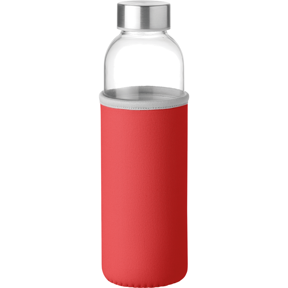 Glass Water Bottle_RED_DETAILEDIMAGE_front_1
