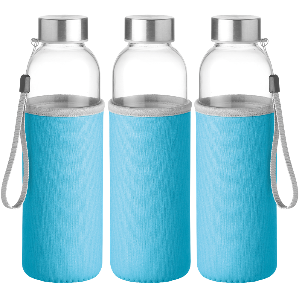 Glass Water Bottle_TURQUOISE_DETAILEDIMAGE_front_2