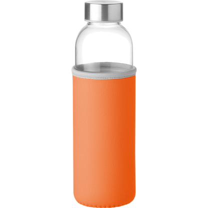 Glass Water Bottle_ORANGE_DETAILEDIMAGE_front_1