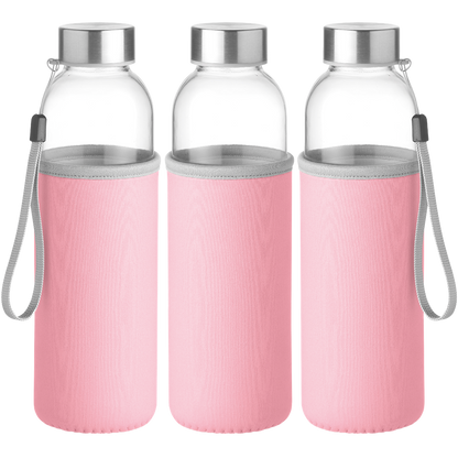 Glass Water Bottle_BABY PINK_DETAILEDIMAGE_front_2
