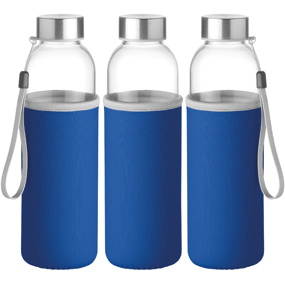 Glass Water Bottle_ROYAL BLUE_DETAILEDIMAGE_front_2