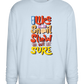 Slow but Sure Design - Comfort Essential Unisex Sweater_CREAMY BLUE_front