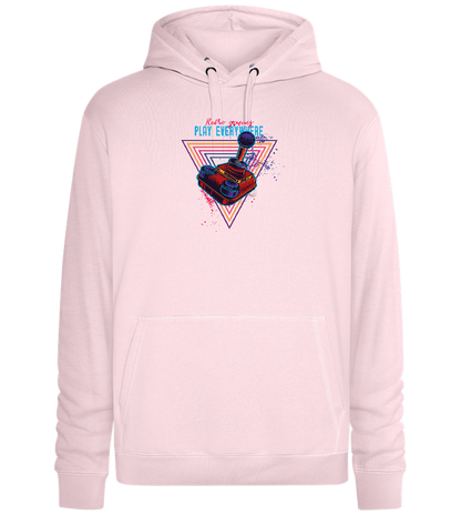 Play Everywhere Design - Premium unisex hoodie_LIGHT PEACH ROSE_front