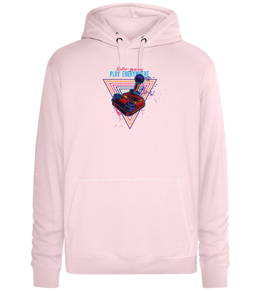 Play Everywhere Design - Premium unisex hoodie_LIGHT PEACH ROSE_front