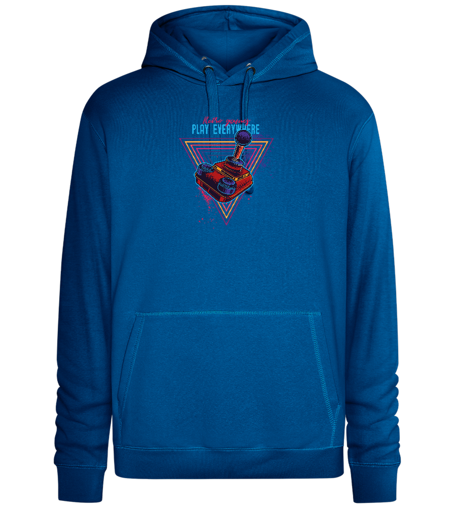 Play Everywhere Design - Premium unisex hoodie_ROYAL_front