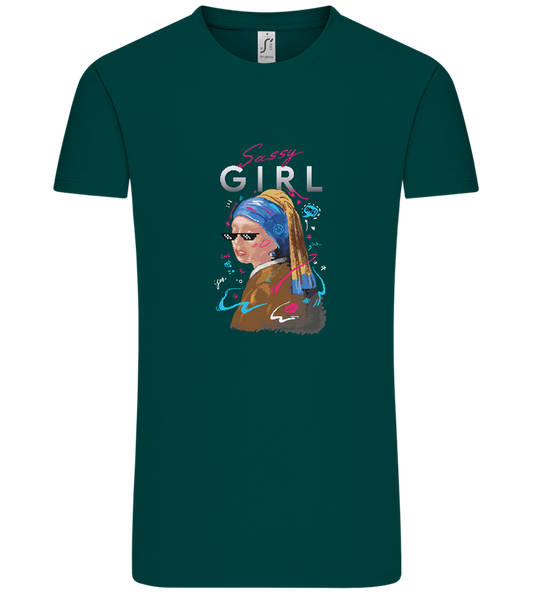 The Sassy Girl Design - Comfort Unisex T-Shirt_GREEN EMPIRE_front