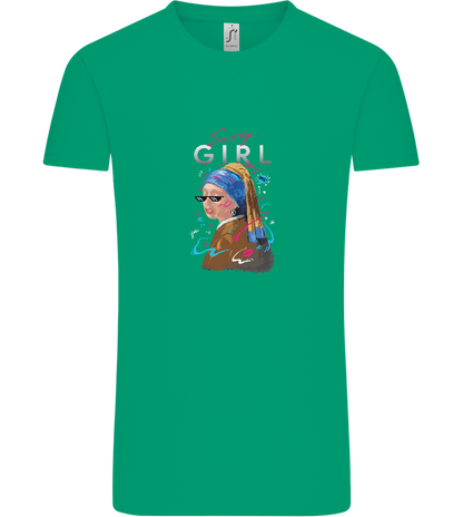 The Sassy Girl Design - Comfort Unisex T-Shirt_SPRING GREEN_front