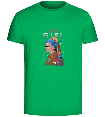 The Sassy Girl Design - Comfort Unisex T-Shirt_SPRING GREEN_front