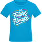 Future Is Female Design - Comfort kids fitted t-shirt_TURQUOISE_front