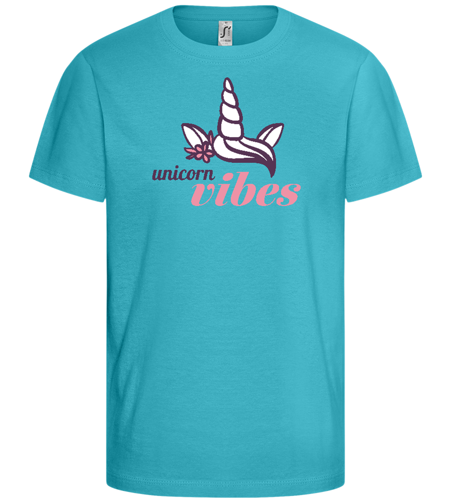 Unicorn Vibe Design - Comfort girls' t-shirt_HAWAIIAN OCEAN_front