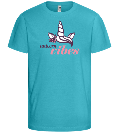 Unicorn Vibe Design - Comfort girls' t-shirt_HAWAIIAN OCEAN_front