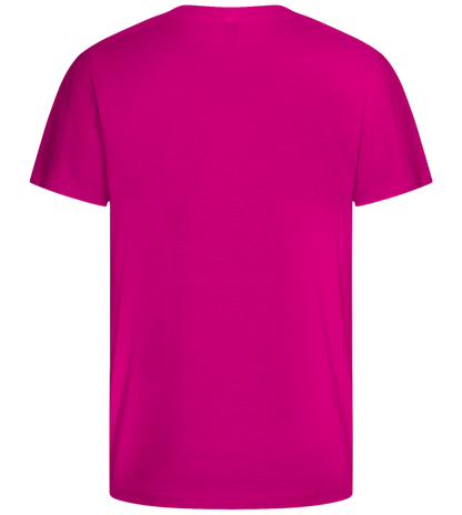 Unicorn Vibe Design - Comfort girls' t-shirt_FUCHSIA_back