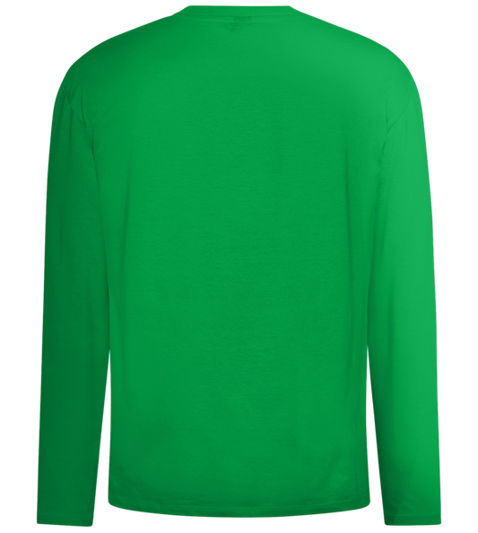 Wine Not Design - Comfort men's long sleeve t-shirt_MEADOW GREEN_back