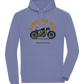 Cafe Racer Motor Design - Comfort unisex hoodie_BLUE_front