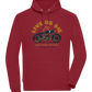 Cafe Racer Motor Design - Comfort unisex hoodie_BORDEAUX_front