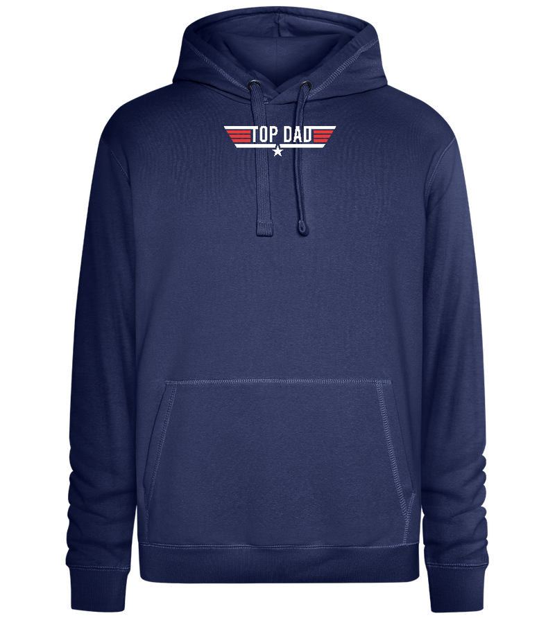 Top Dad Design - Premium unisex hoodie_DENIM CHINA_front