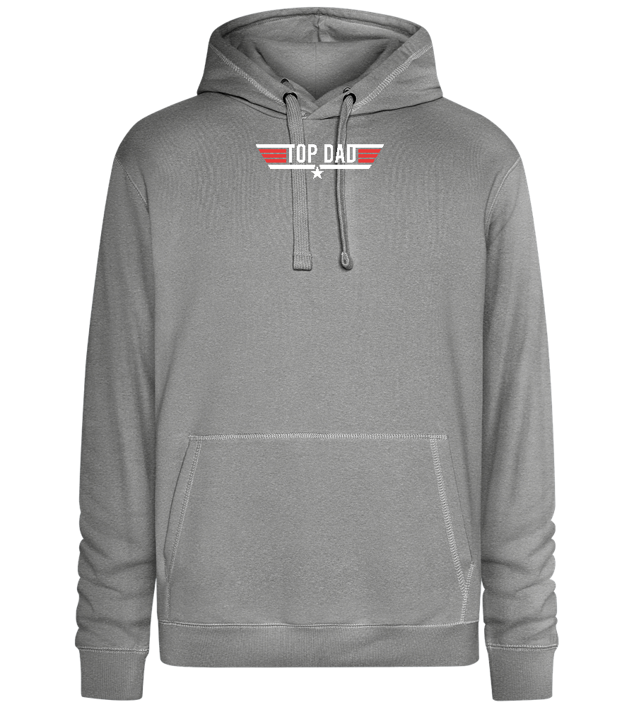 Top Dad Design - Premium unisex hoodie_ORION GREY II_front