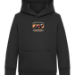 Champion of the World Design - Comfort Kids Hoodie_BLACK_front