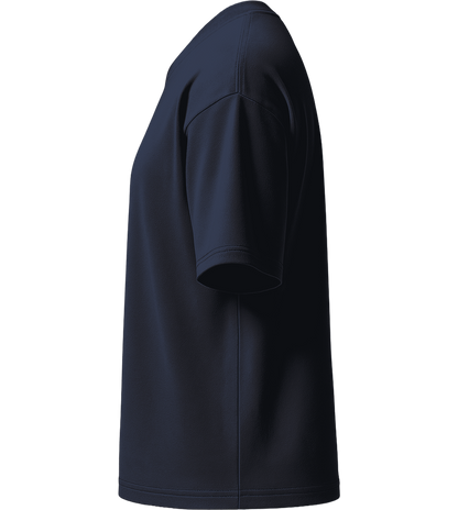 Premium women's oversized t-shirt_FRENCH NAVY_left