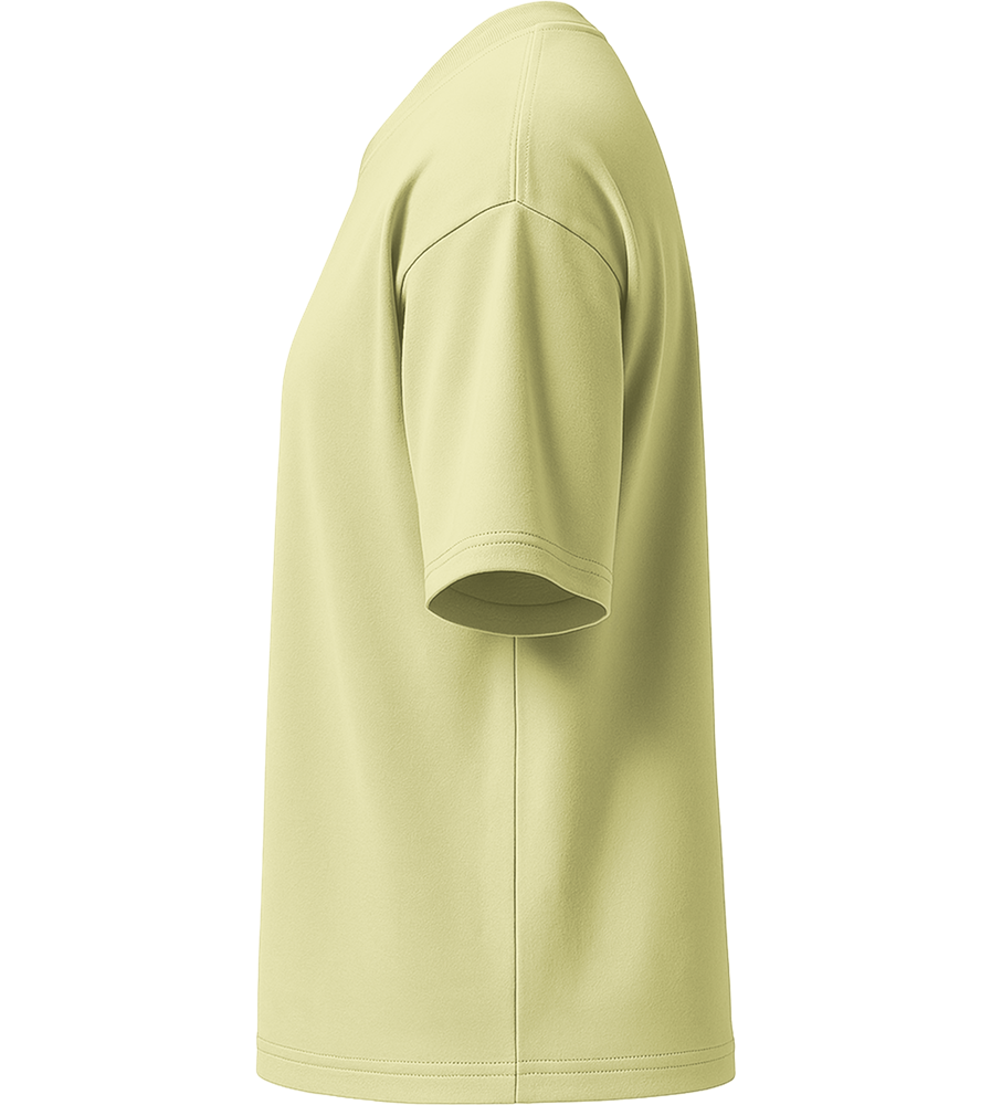 Premium women's oversized t-shirt_LIGHT YELLOW_left