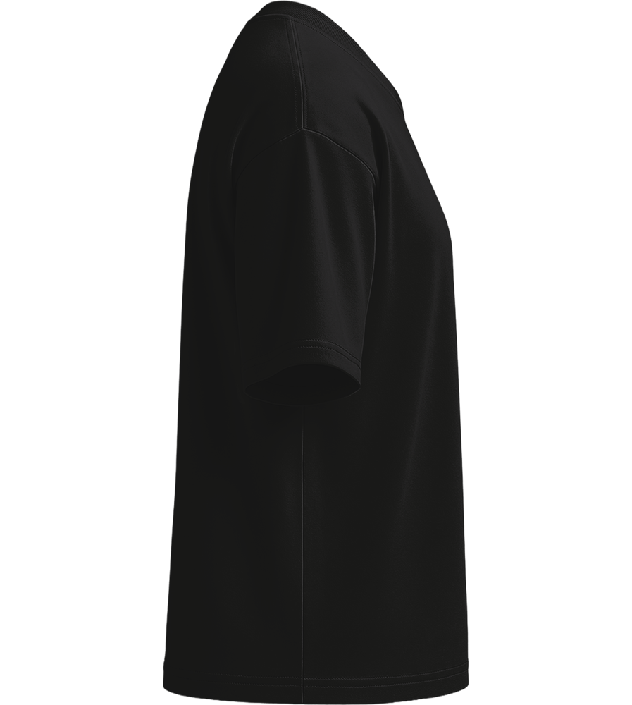 Premium women's oversized t-shirt_DEEP BLACK_right