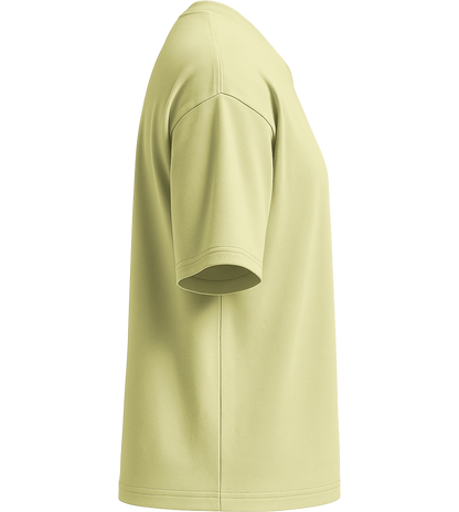 Premium women's oversized t-shirt_LIGHT YELLOW_right