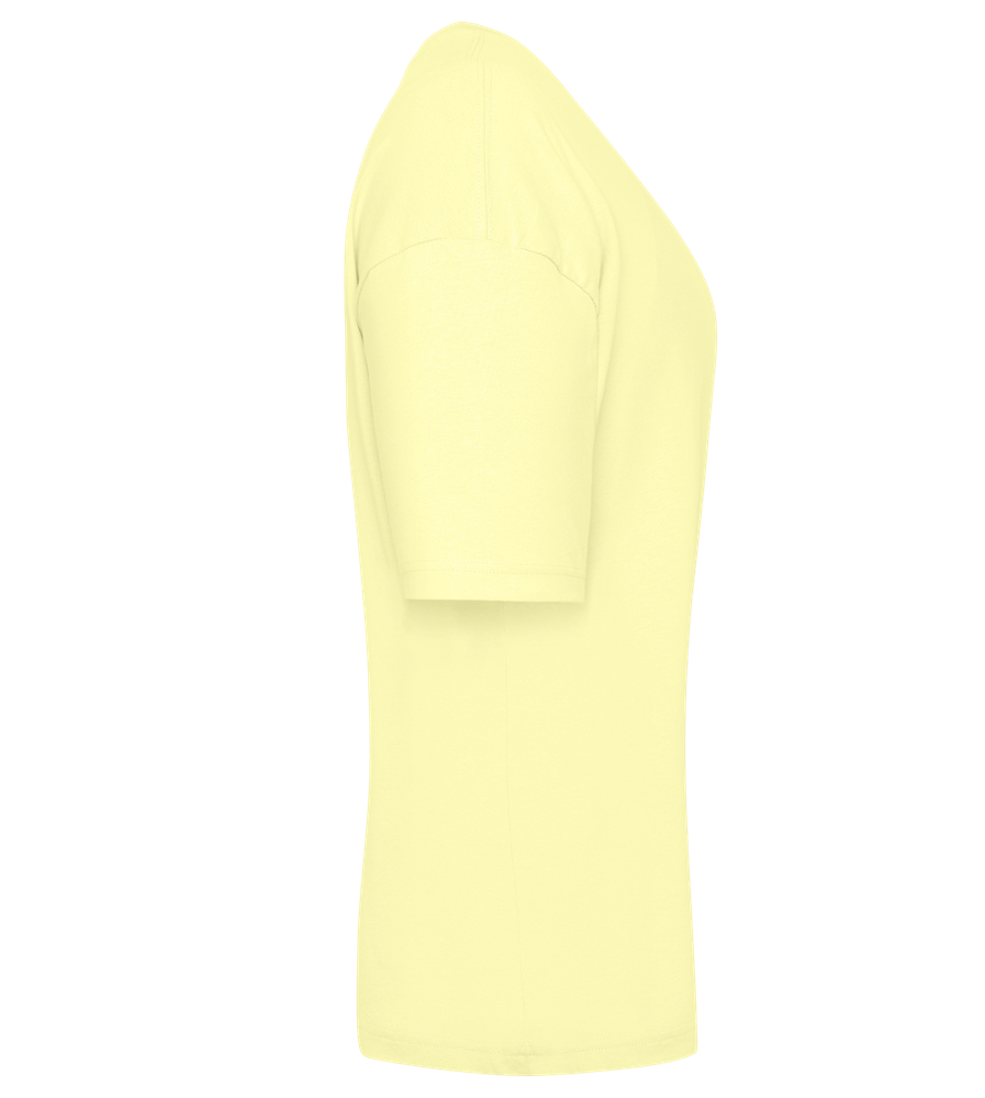 Premium women's oversized t-shirt_LIGHT YELLOW_right