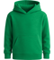 Basic kids hooded sweater_KELLY GREEN_front