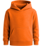 Basic kids hooded sweater_ORANGE_front