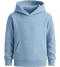 Basic kids hooded sweater_SKY BLUE_front