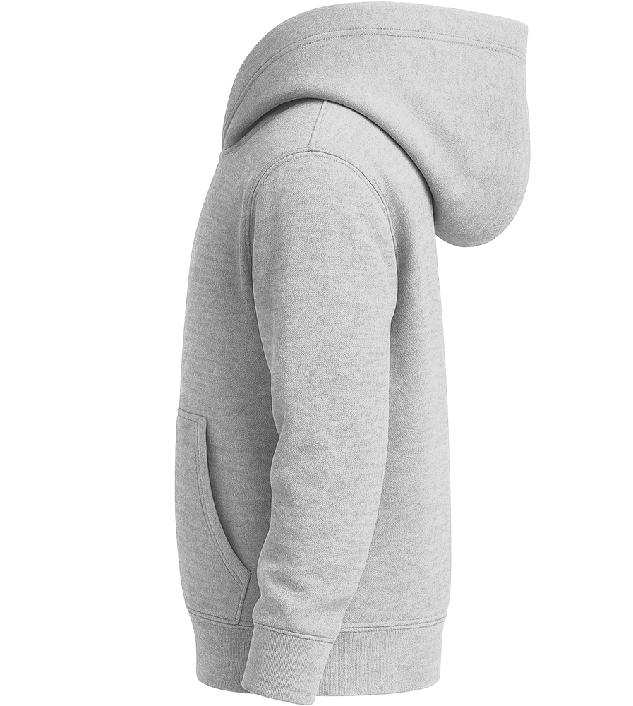 Premium kids hooded sweater_GREY MELANGE_left