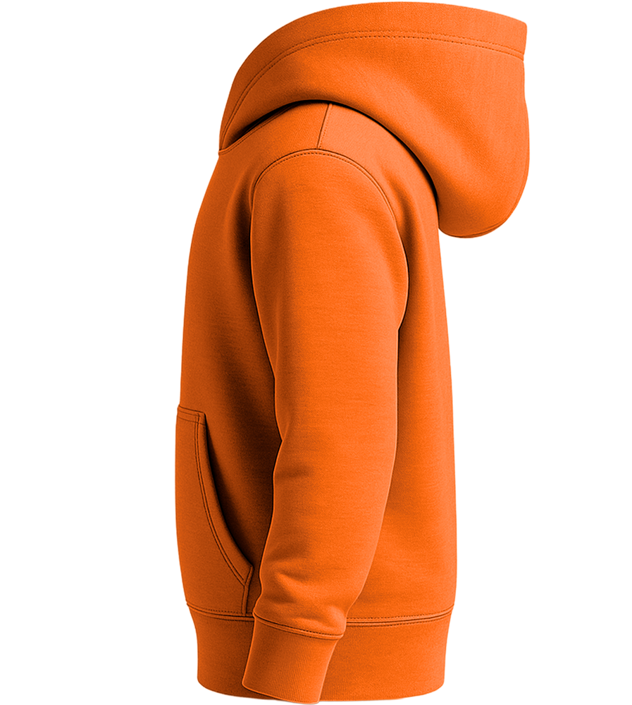 Premium kids hooded sweater_ORANGE_left