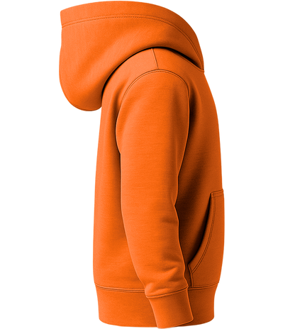 Premium kids hooded sweater_ORANGE_right