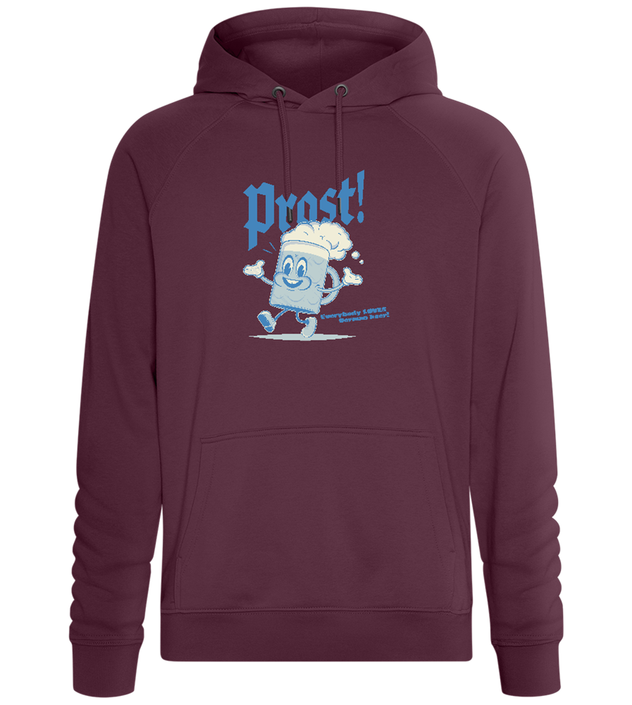 Prost Beer Design - Comfort unisex hoodie_BORDEAUX_front